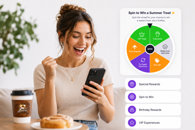 Customer engagement features inside Loyalty Pro.
