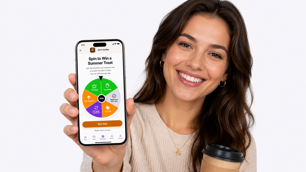 Customers returning to use Spin to Win